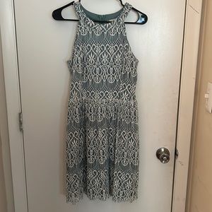 Altar’d State lace and teal dress NWOT